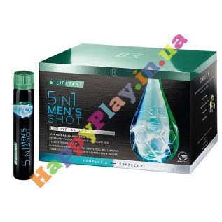 Еліксир 5in1 Men's Shot для чоловіків LR Lifetakt 30шт, LR з доставкою вся Україна